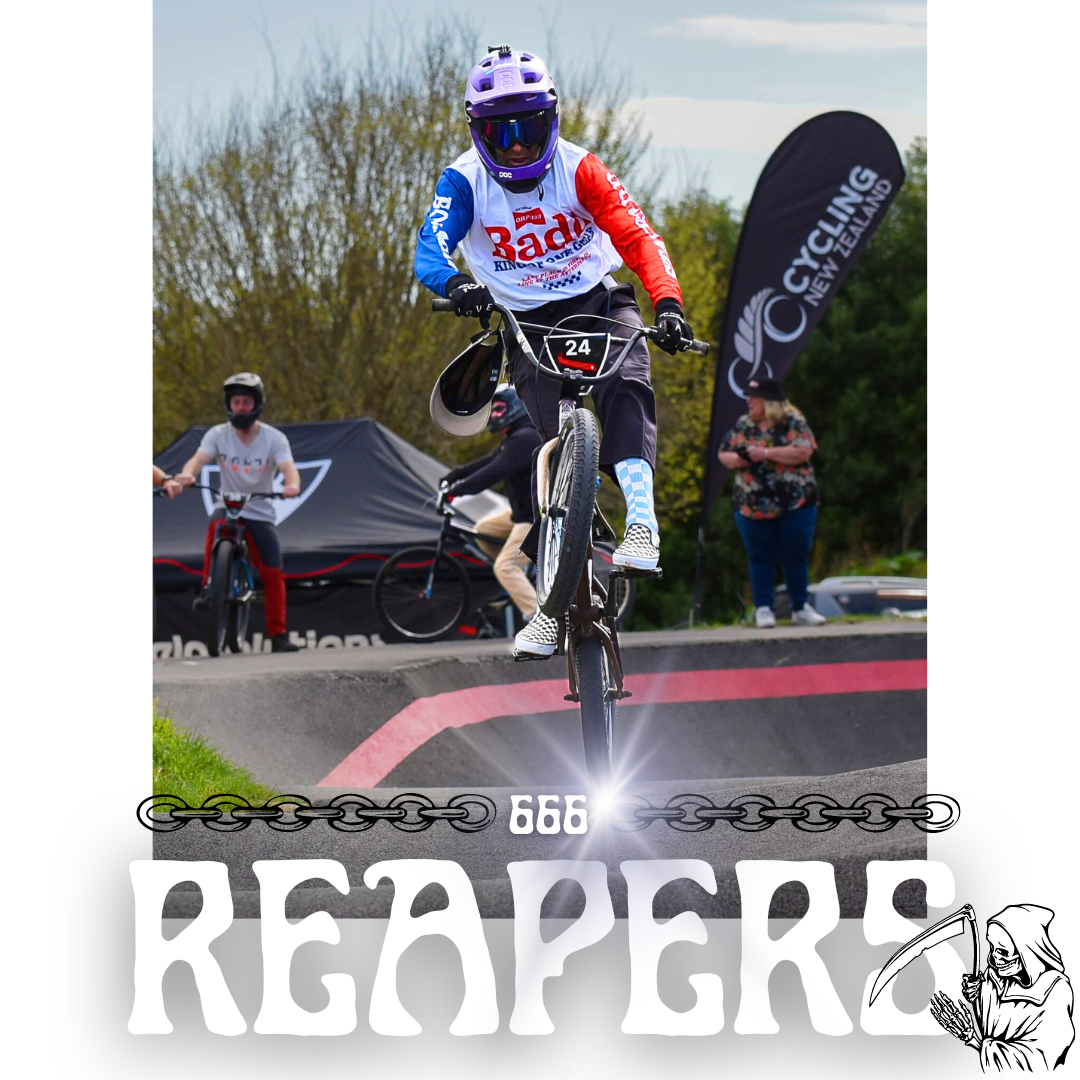 Badd Optics Reaper Goggle Black/Blue MTB BMX MOTO