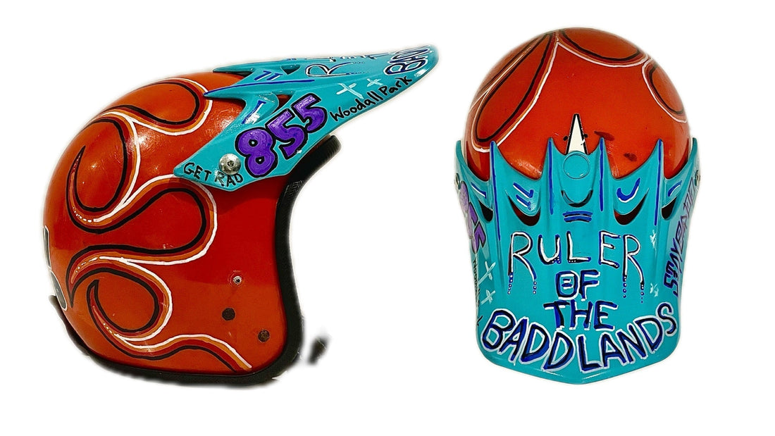 Going Full Mid-School Nerd: How to Build a Sticker-Bombed BMX Helmet