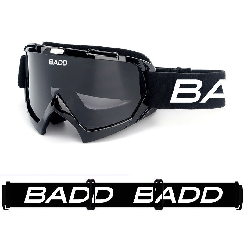 Badd Optics Reaper Goggle Black/Clear MTB BMX MOTO