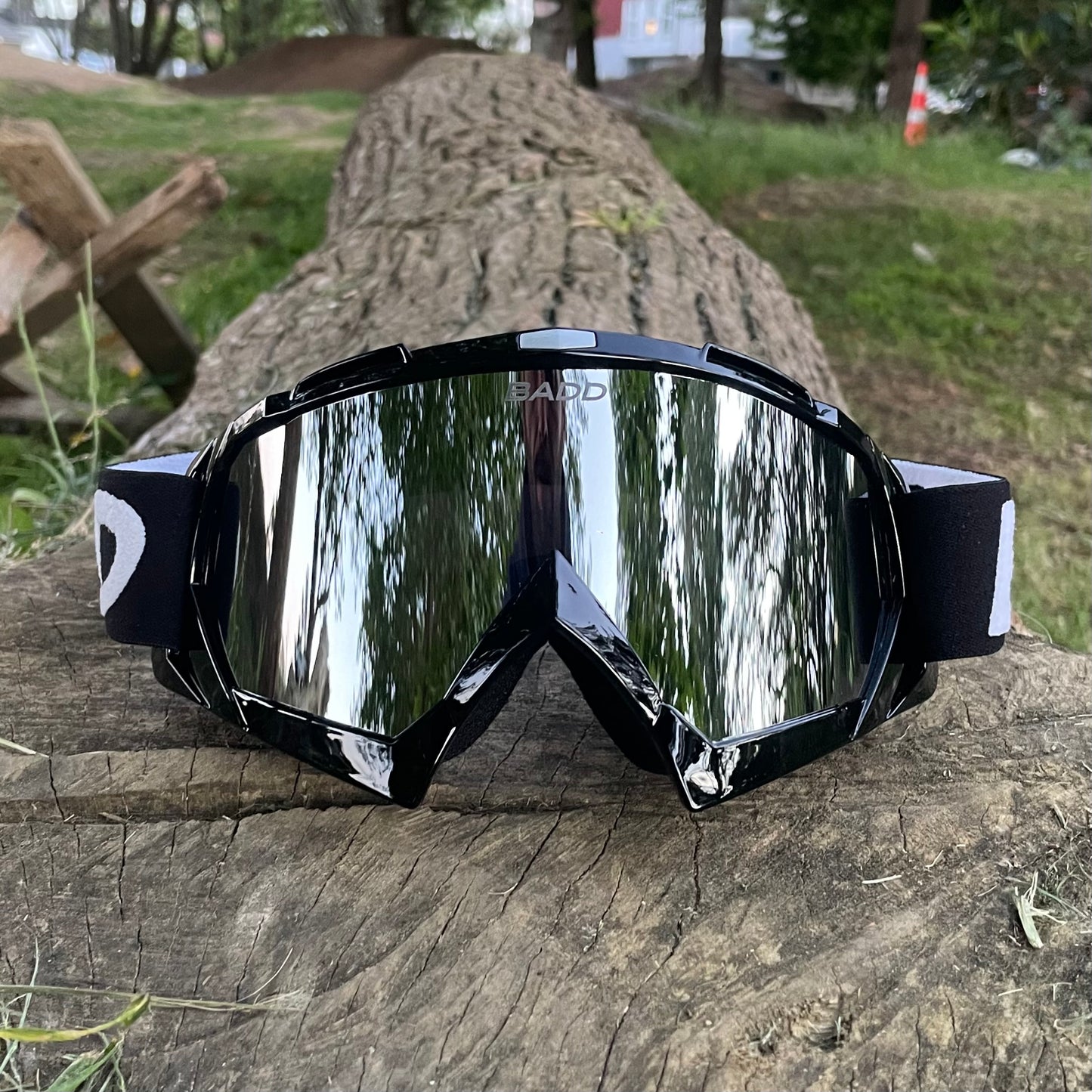 Badd Optics Reaper Goggle Chrome/Dome MTB BMX MOTO