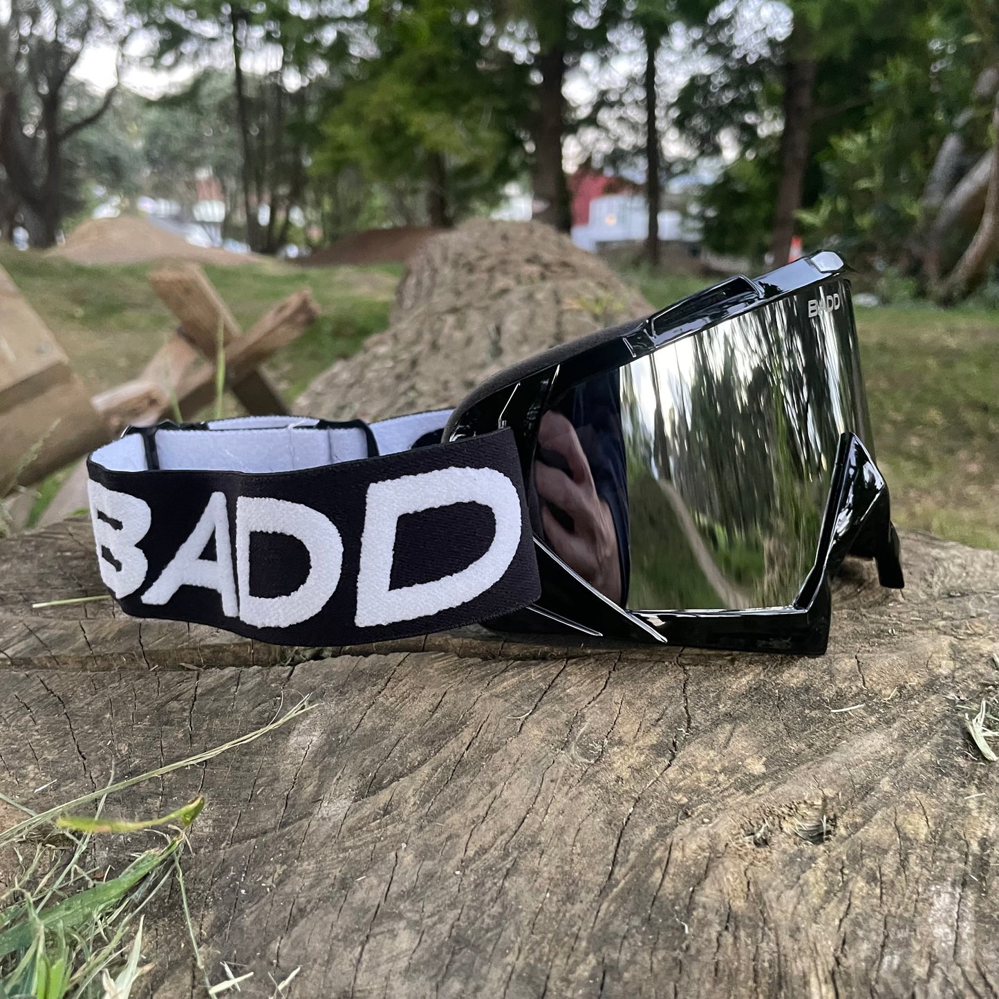 Badd Optics Reaper Goggle Chrome/Dome MTB BMX MOTO